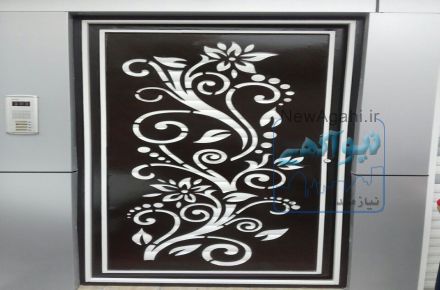 درب لیزری_درب پارکینگی