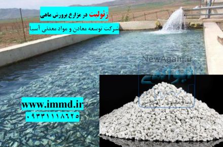 فروش زئولیت پرورش ماهی