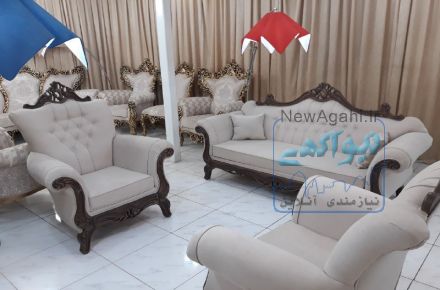 مبلمان کلاسیک راحتی مدل نارسیس