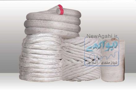  فروش انواع نخ نسوز و طناب نسوز