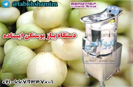 دستگاه پوستکن پیاز ایستاده