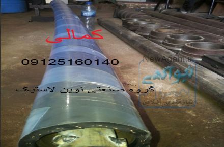 روکش غلطک های صنعتی با لاستیک