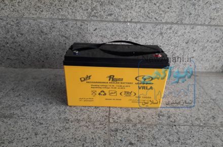 باطری 100 آمپر 12 ولت ups صبا باتری