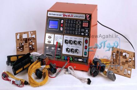 تست ایسیو ECU کامپیوتر خودرو توسط دستگاه در محل