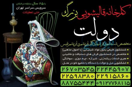 قالیشویی دولت