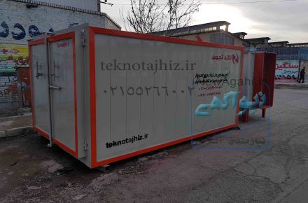 کوره پخت رنگ پودی 3 متری