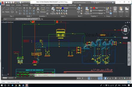 آموزش نرم افزارهای مهندسی، اتوکد، کتیا و طراحی تأسیسات مکانیکی ساختمان