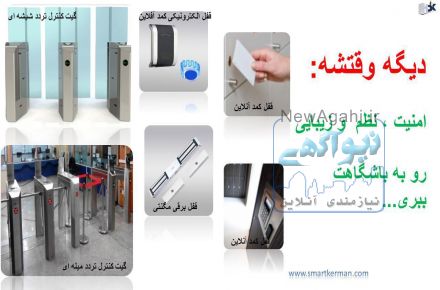 سیستم اتوماسیون باشگاهی گیت کنترل تردد،قفل آنلاین و آفلاین کمدی