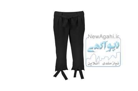شلوار پارچه ای پایین بنددار مدل 256 