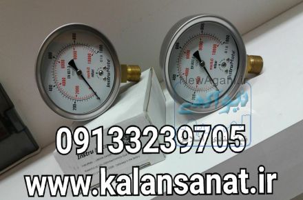 نمایندگی فروش گیج(مانومتر،درجه)فشار و دما در اصفهان