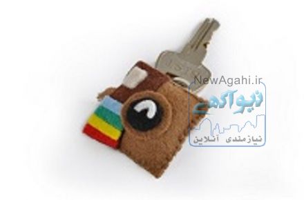 جا کلیدی نمدی طرح اینستاگرام