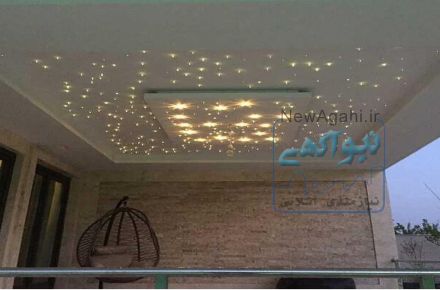 نورپردازی داخلی دکوراتیو و سقف کاذب