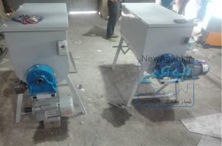 میکسر افقی آهن و استیل خوراک دام ، شترمرغ ، مواد
