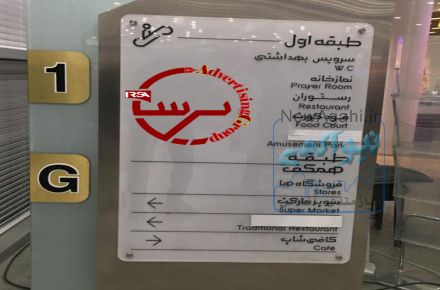 تابلو راهنمای طبقات
