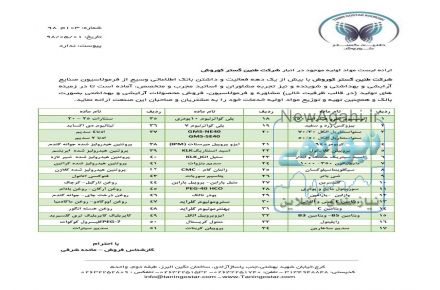 فروش ویزه سیکلو پنتاسیلوکسان&دایمتیکونول- سیکلوپنتا سیکلوسان- دایمتیکون 350- دایمتیکون 1000
