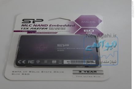 یک عدد هارد SSD 60 GB 
