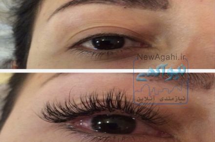 آموزش تخصصی اکستنشن،لیفت و لمینت مژه ،لیفت و بوتاکس ابرو در آکادمی مژان