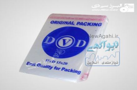 کاور سلفون دی وی دی شفاف ضخیم 100عددی