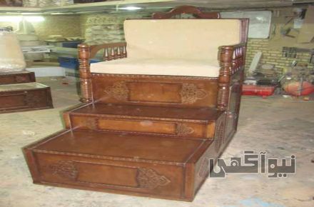 منبر چوبي ، منبر مسجد ، منبر آماده ، منبر نمازخانه