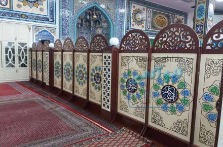 پارتيشن مسجدی متحرک ، پارتيشن مسجدي پیش ساخته ، پارتيشن ام دي اف مسجدی