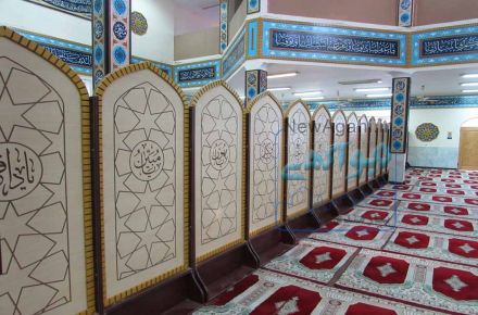  پارتيشن مسجدی متحرک ، پارتيشن مسجدي پیش ساخته ، پارتيشن ام دي اف مسجدی