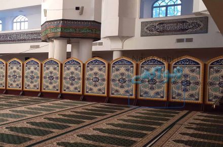  پارتيشن مسجدی متحرک ، پارتيشن مسجدي پیش ساخته ، پارتيشن ام دي اف مسجدی