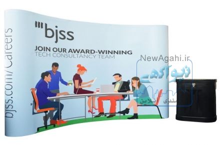 چاپ استند پاپ آپ نمایشگاهی در تهران