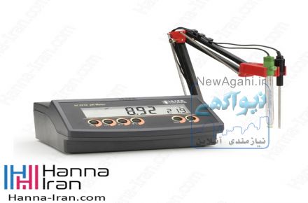 مشخصات پی اچ متر رومیزی ارزان و با کیفیت  هانا مدل HI2211